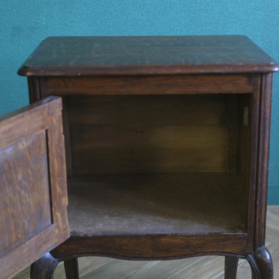 アンティーク ベッドサイドサイドキャビネット フランス ナイトテーブル ベッドサイドテーブル アンティーク家具8