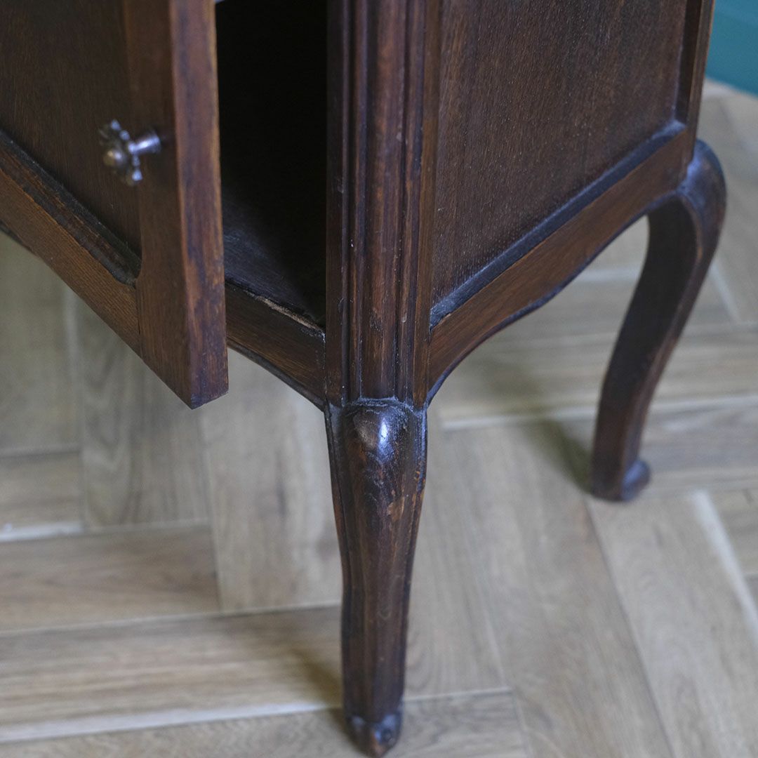 アンティーク ベッドサイドサイドキャビネット フランス ナイトテーブル ベッドサイドテーブル アンティーク家具12