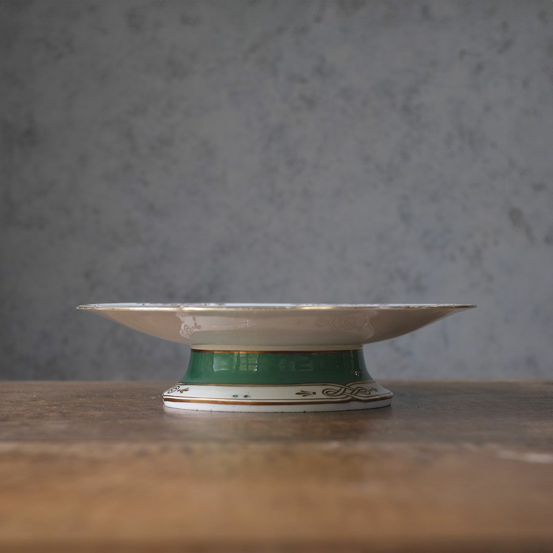 アンティークケーキコンポートプレート イギリス ヴィクトリアン4