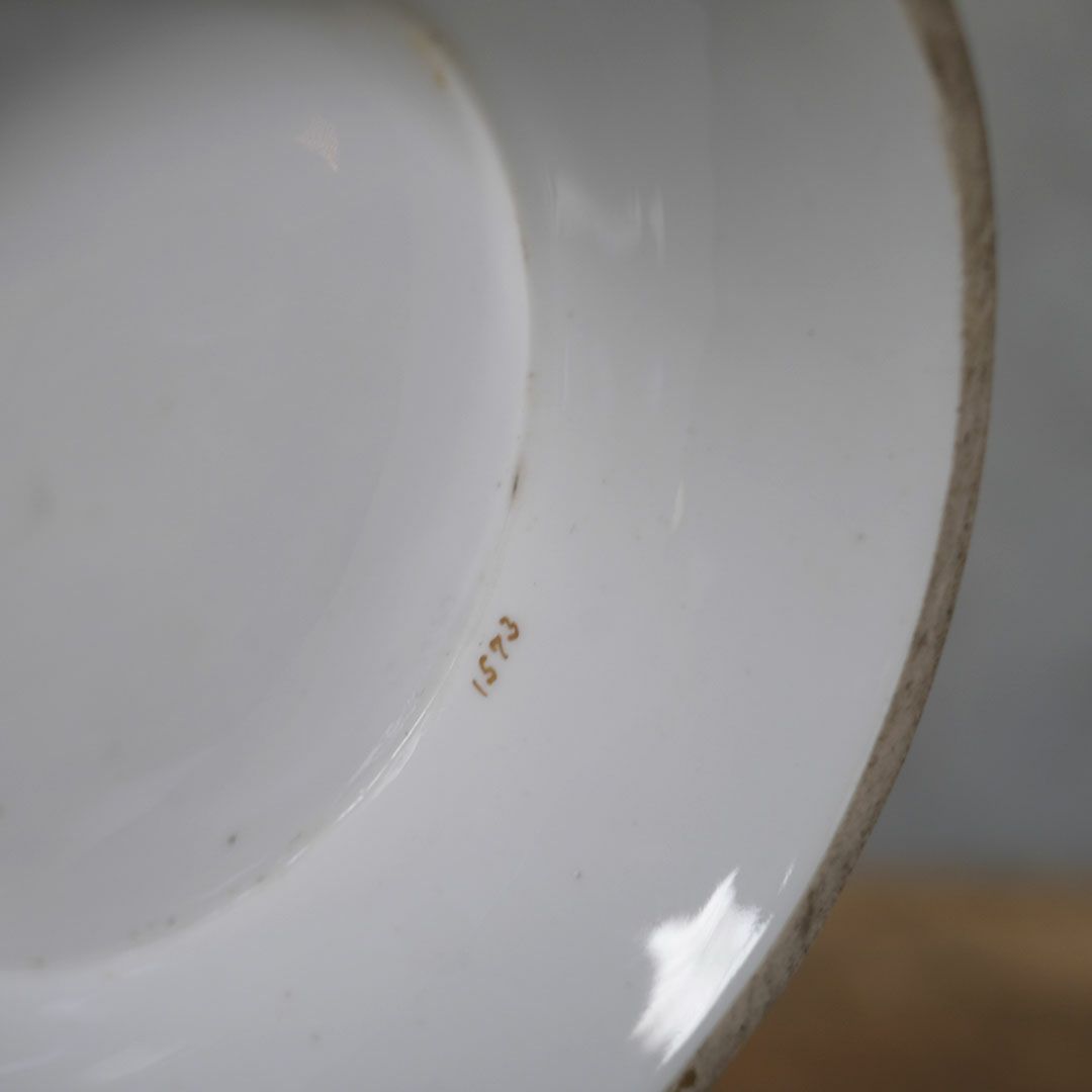 アンティークケーキコンポートプレート イギリス ヴィクトリアン8