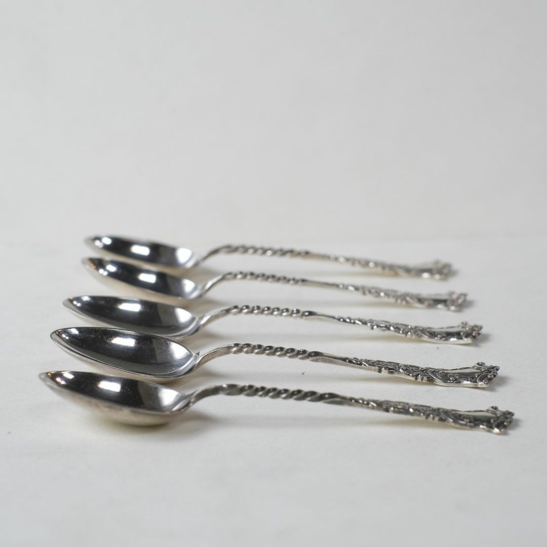 アンティーク コーヒースプーン イギリス シルバープレート ティースプーン2