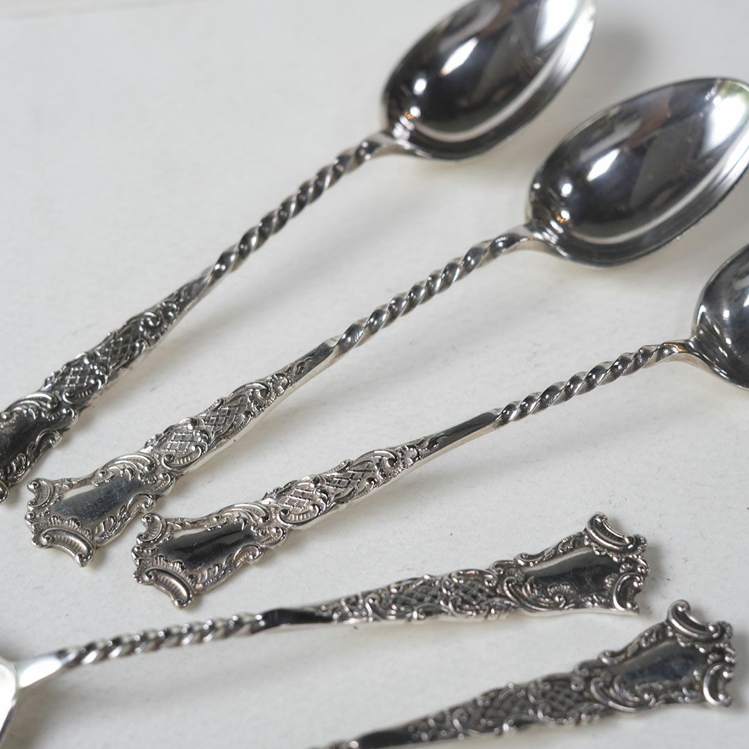 アンティーク コーヒースプーン イギリス シルバープレート ティースプーン3