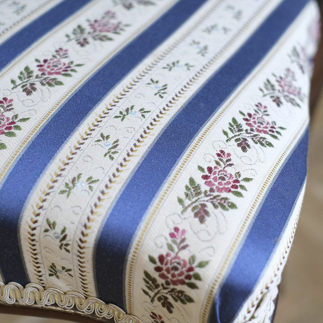  アンティークチェア ストライプ フランス 椅子 アンティーク家具9