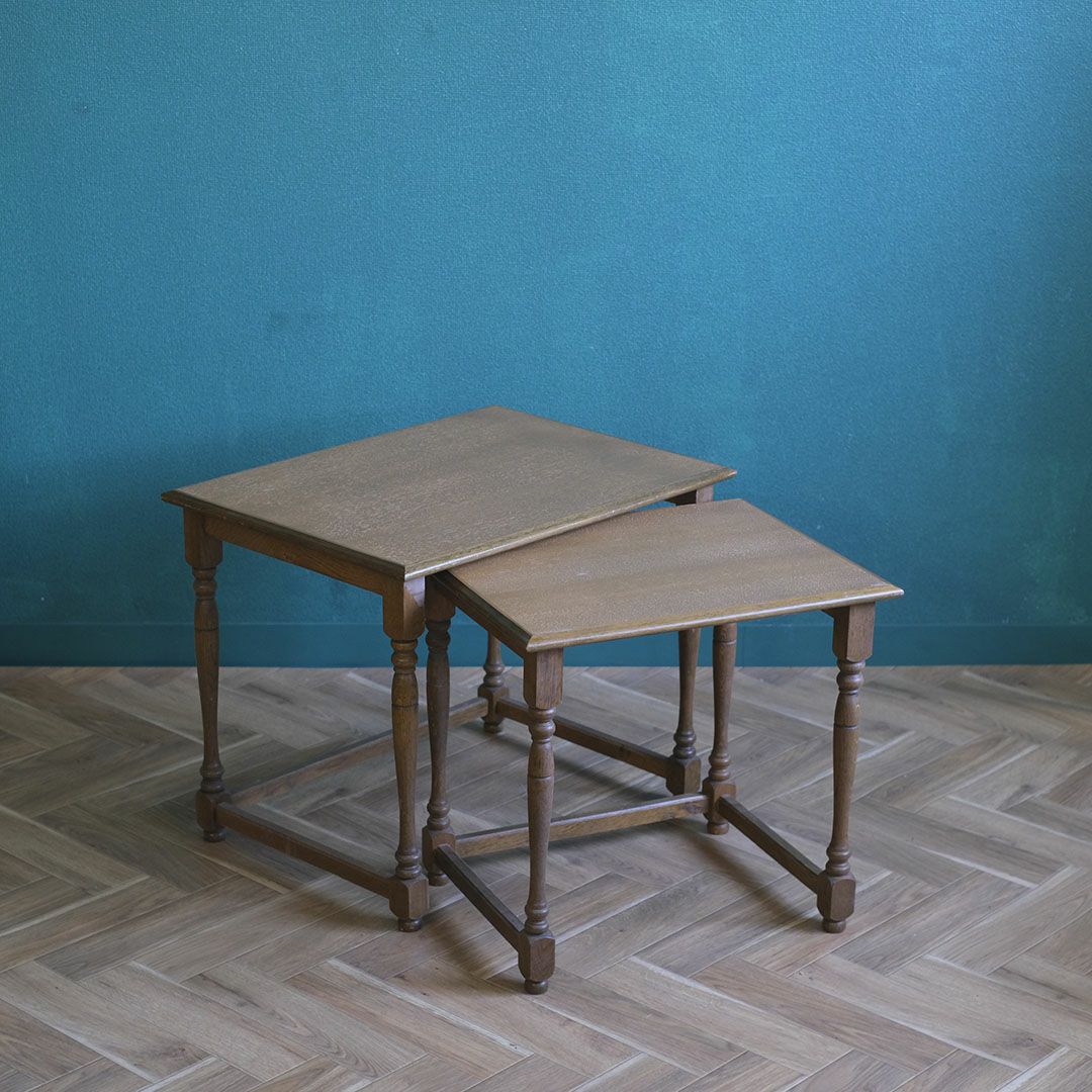 ヴィンテージネストテーブル フランス サイドテーブル1