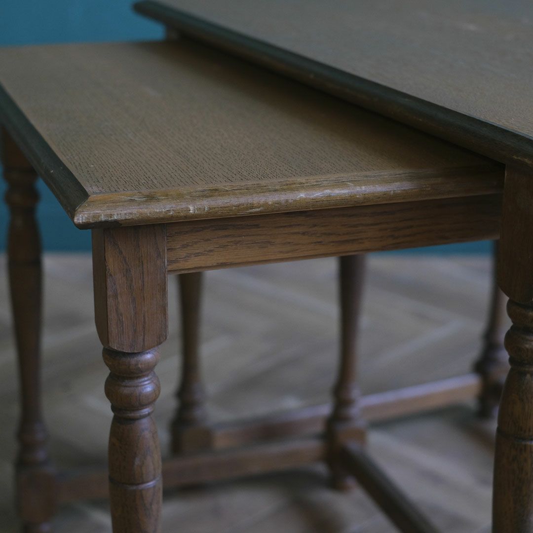 ヴィンテージネストテーブル フランス サイドテーブル9