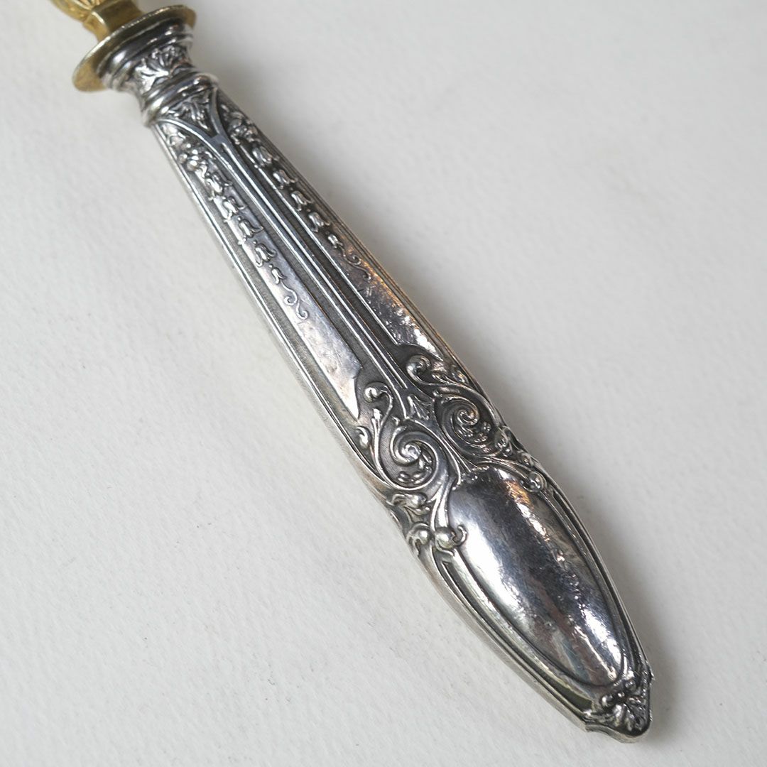 純銀のソースレードル