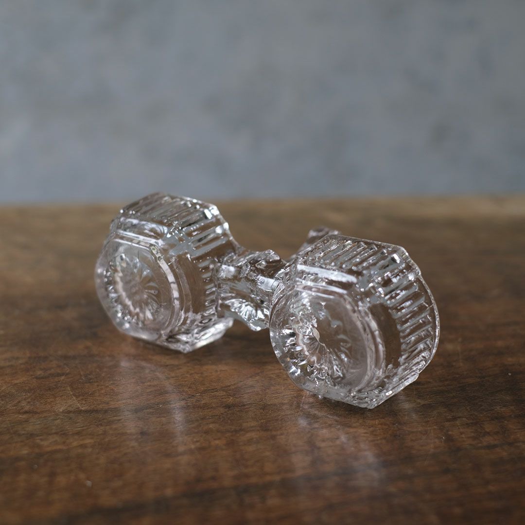 アンティーク サリエール （塩入れ） ガラス製スパイスディッシュ6