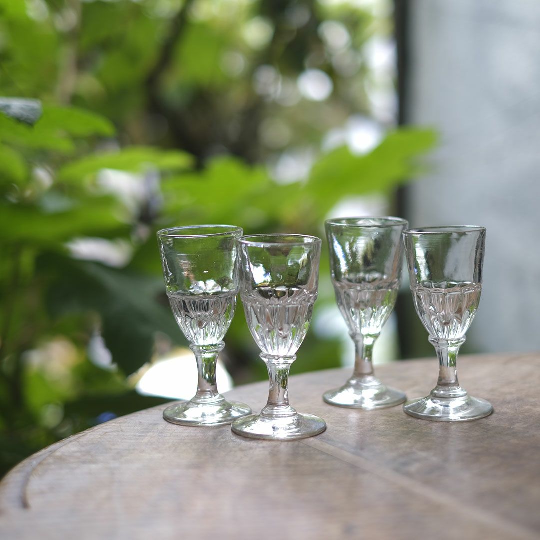 アンティークアペリティフグラス フランス 食前酒グラス