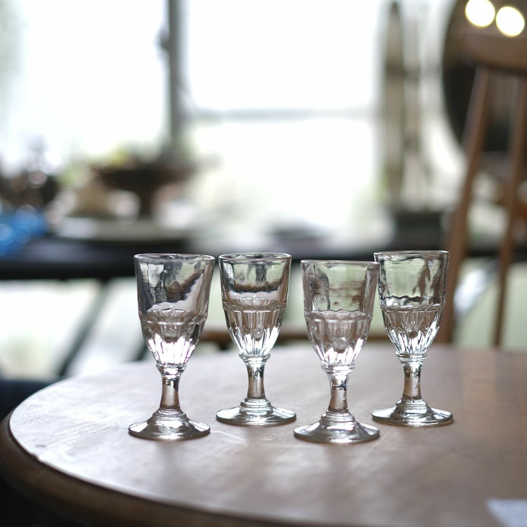 アンティークアペリティフグラス フランス 食前酒グラス1