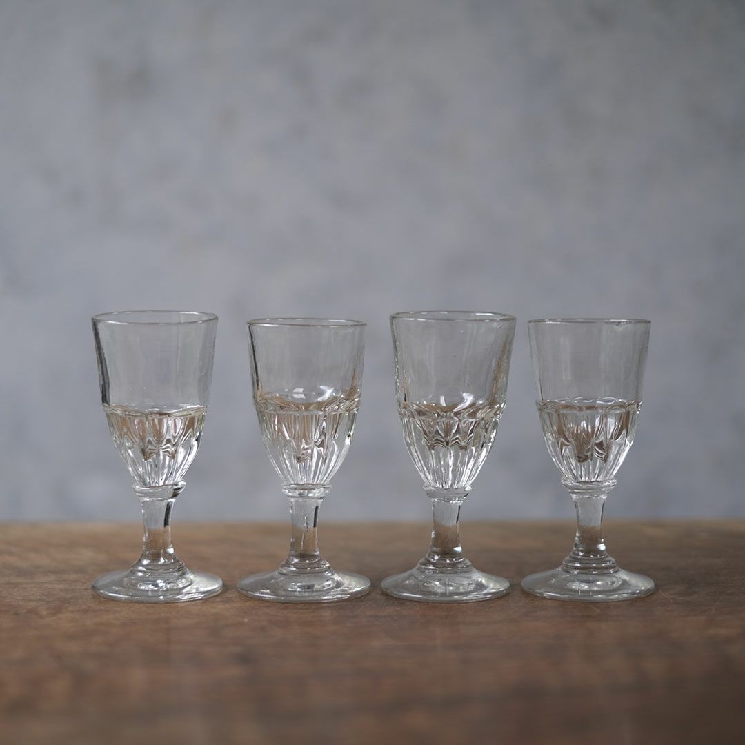 アンティークアペリティフグラス フランス 食前酒グラス2