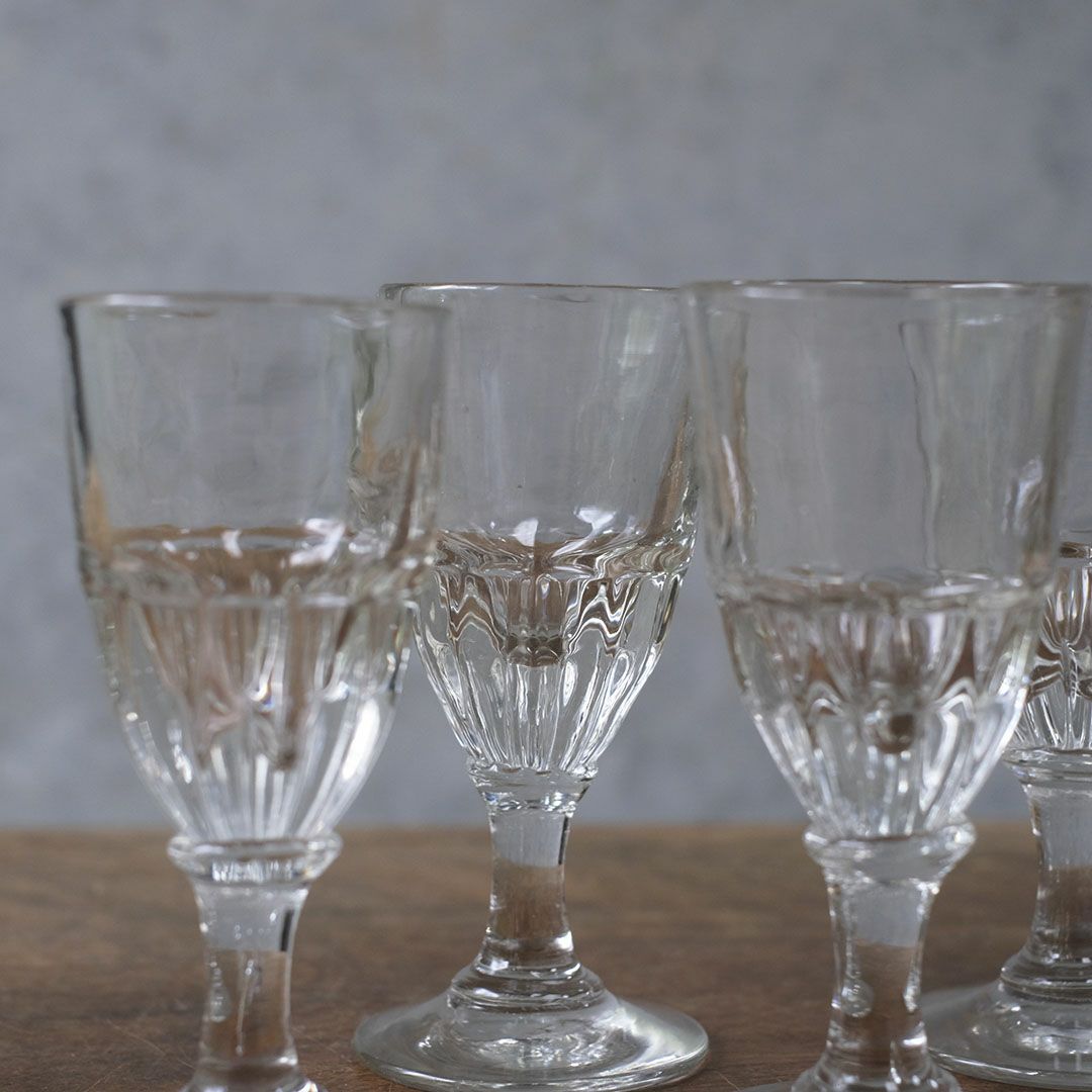 アンティークアペリティフグラス フランス 食前酒グラス3