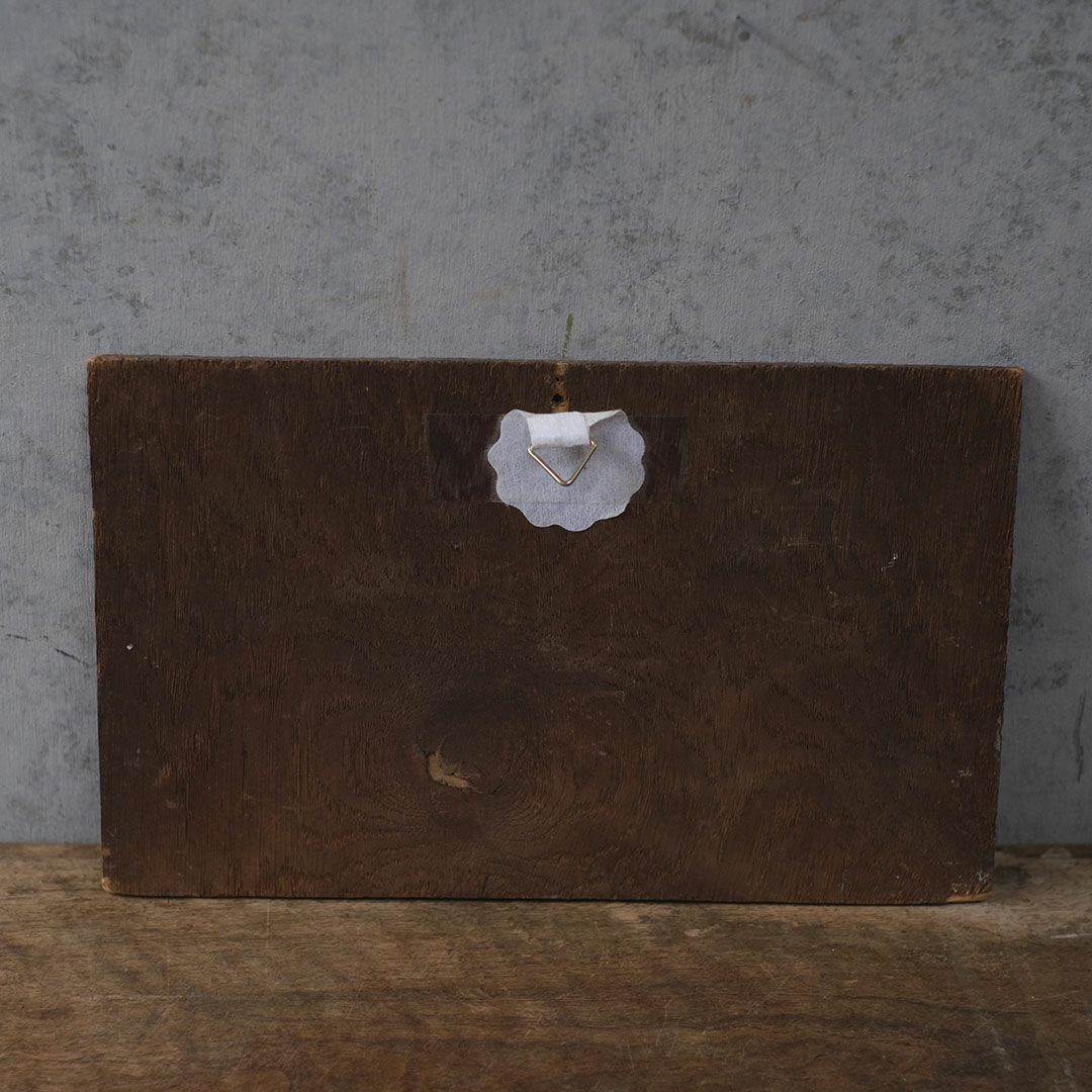 アンティーク油絵 薔薇 フランス 絵画6