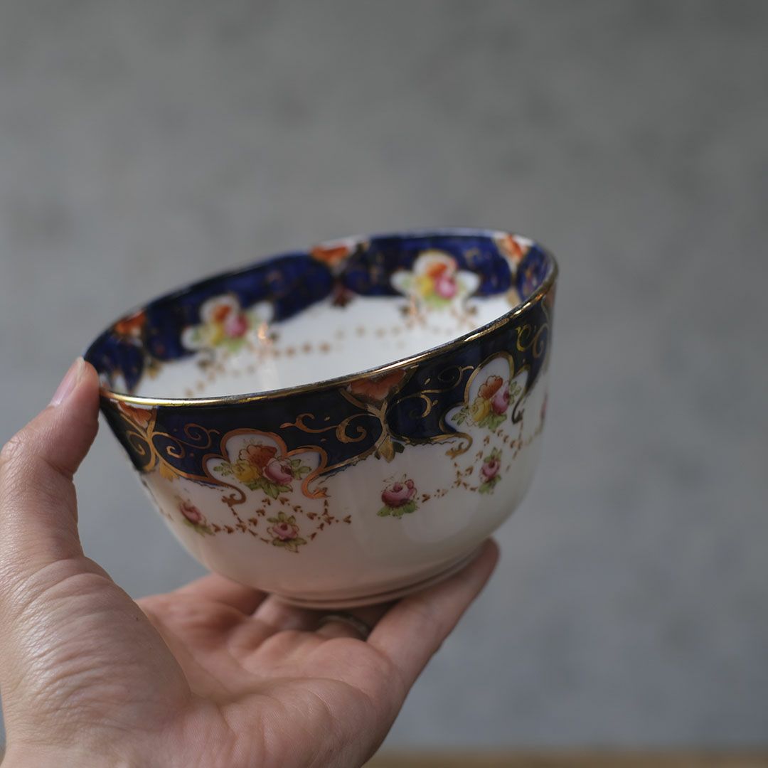 アンティークシュガーボウル ヴィクトリアン BESWICK&SONS イギリス5