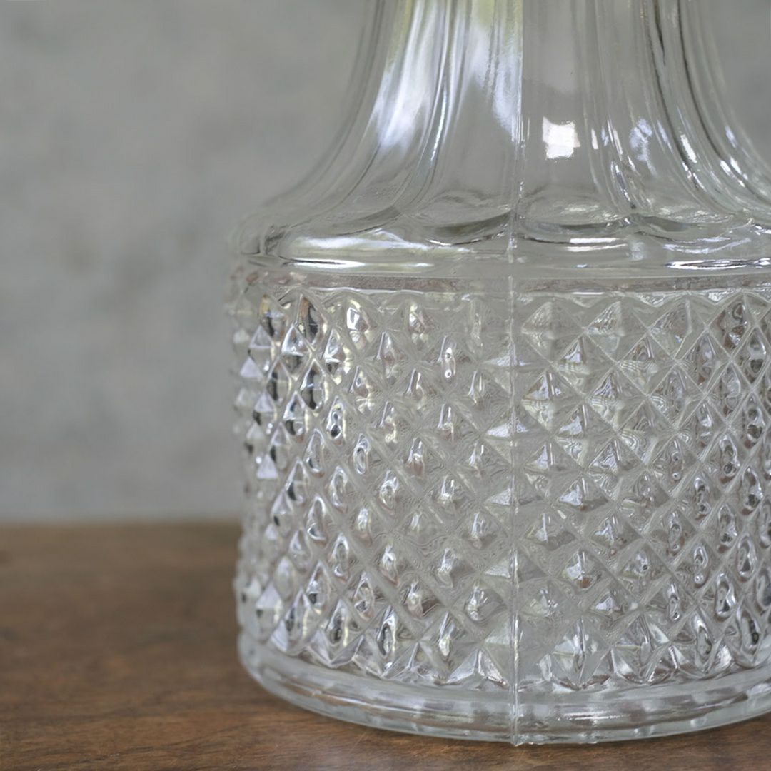 アンティーククラレットジャグ シルバープレート イギリス ガラスの水差し10