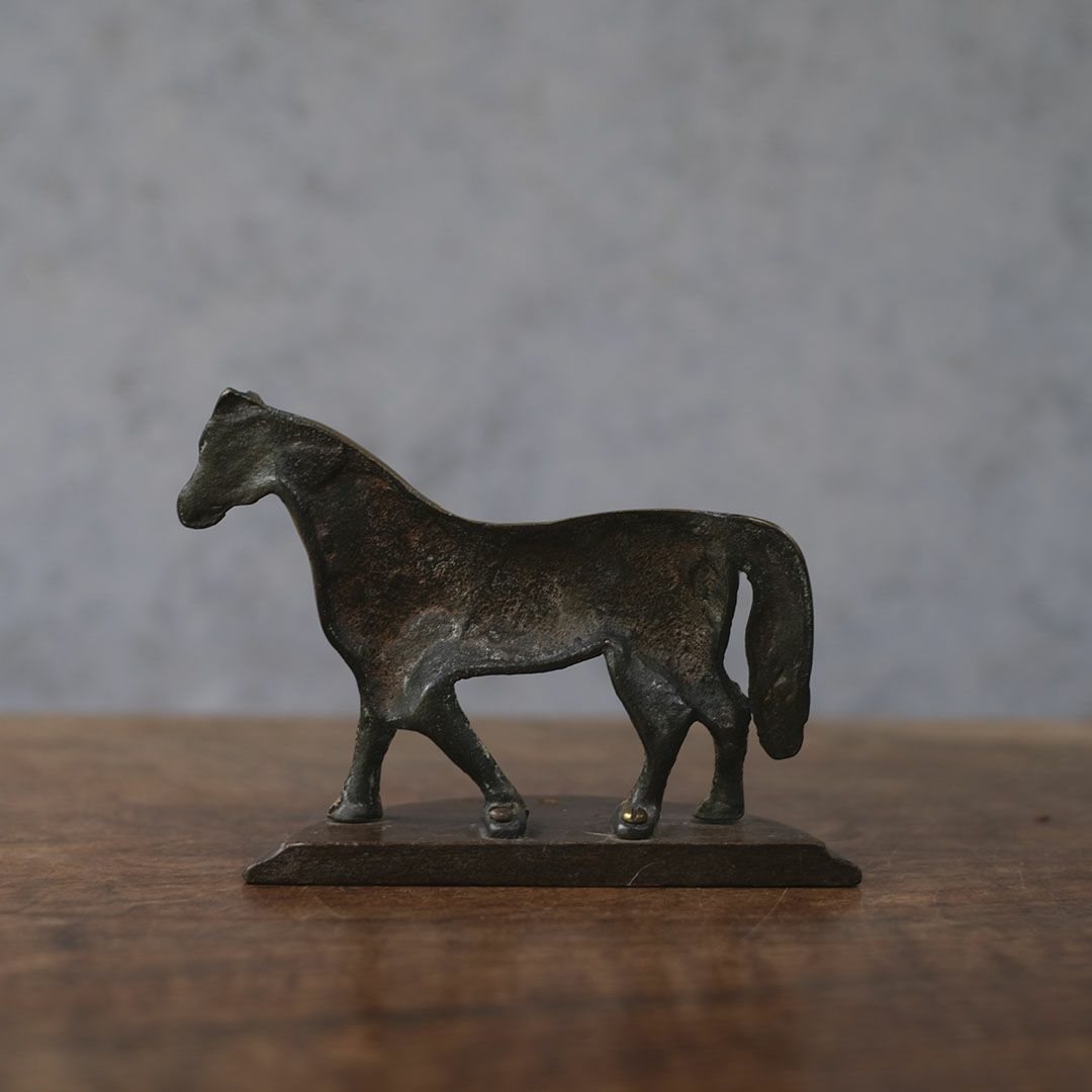 ヴィンテージオブジェ 馬の置物 真鍮 イギリス6