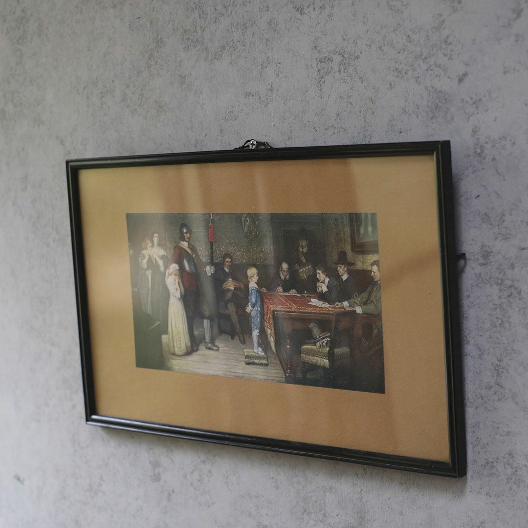 ヴィンテージプリントピクチャー 絵 イギリス2