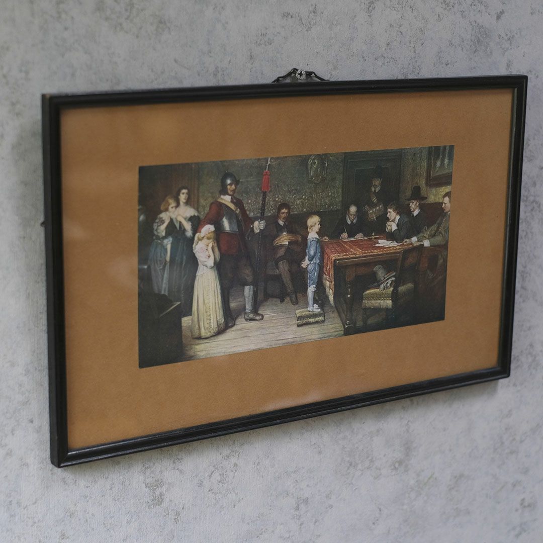 ヴィンテージプリントピクチャー 絵 イギリス3