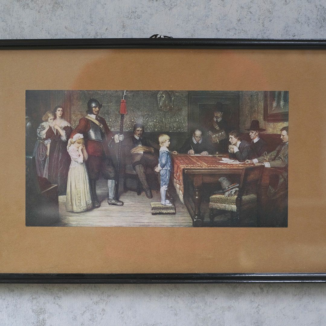 ヴィンテージプリントピクチャー 絵 イギリス4