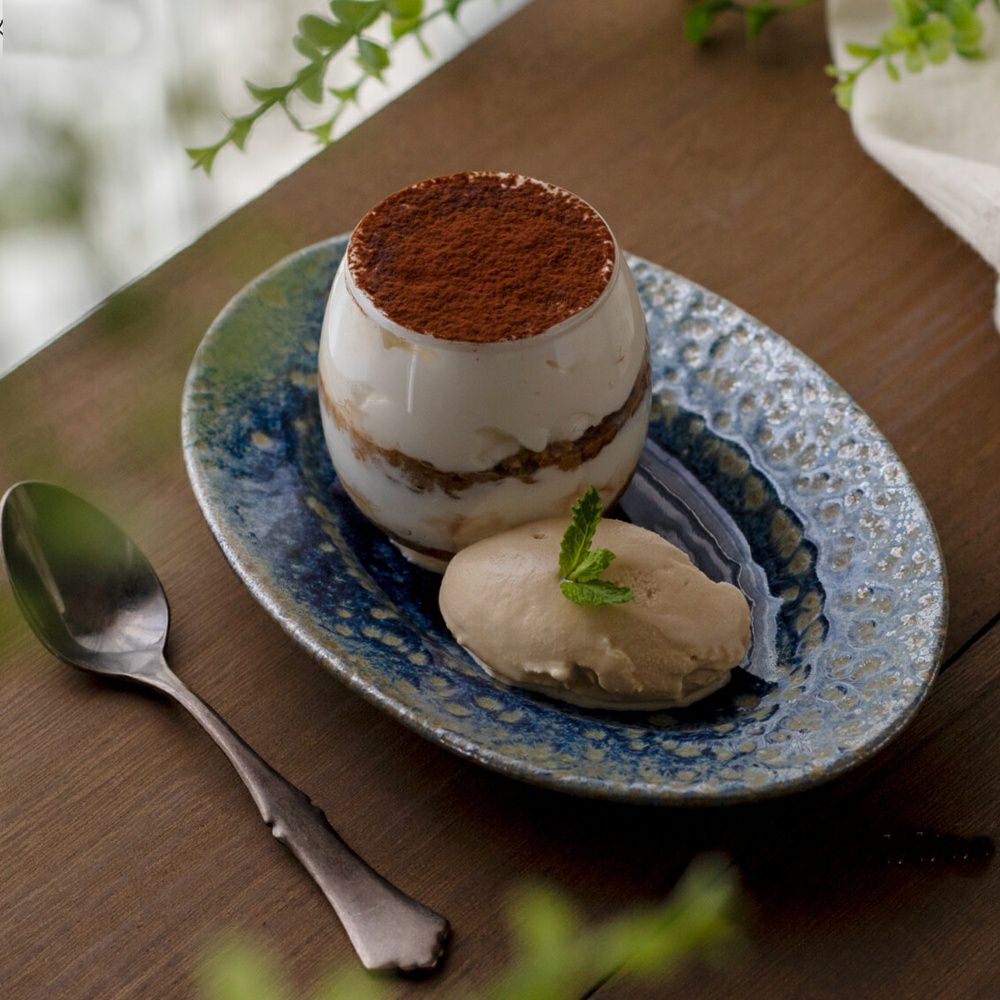 深海リムオーバルプレート 美濃焼 日本製