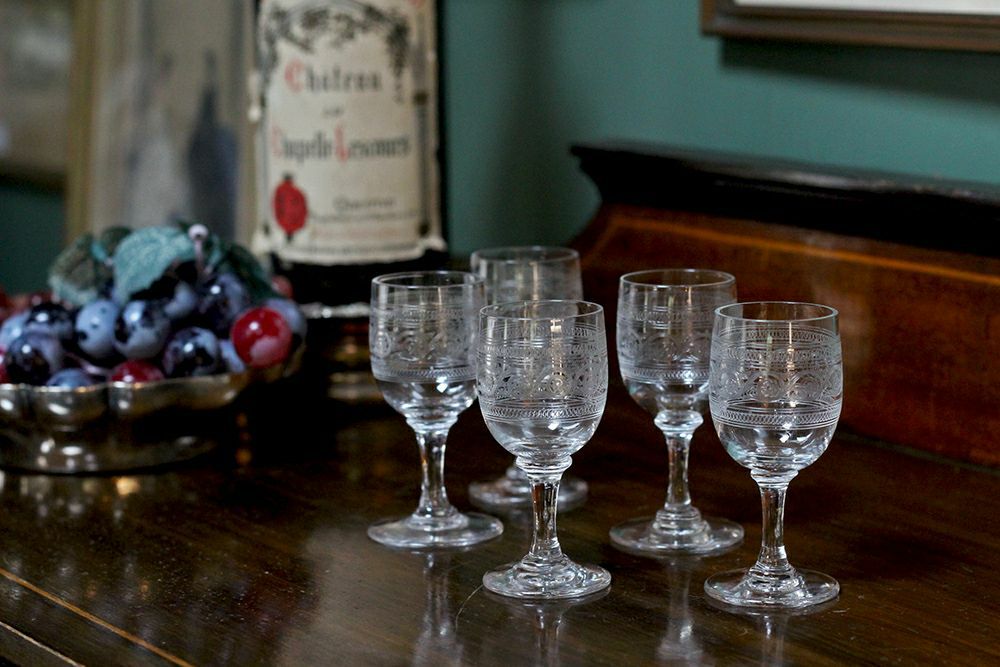 アンティーク オールドバカラ アテニエンヌAthenienne クリスタルグラス フランス BACCARAT