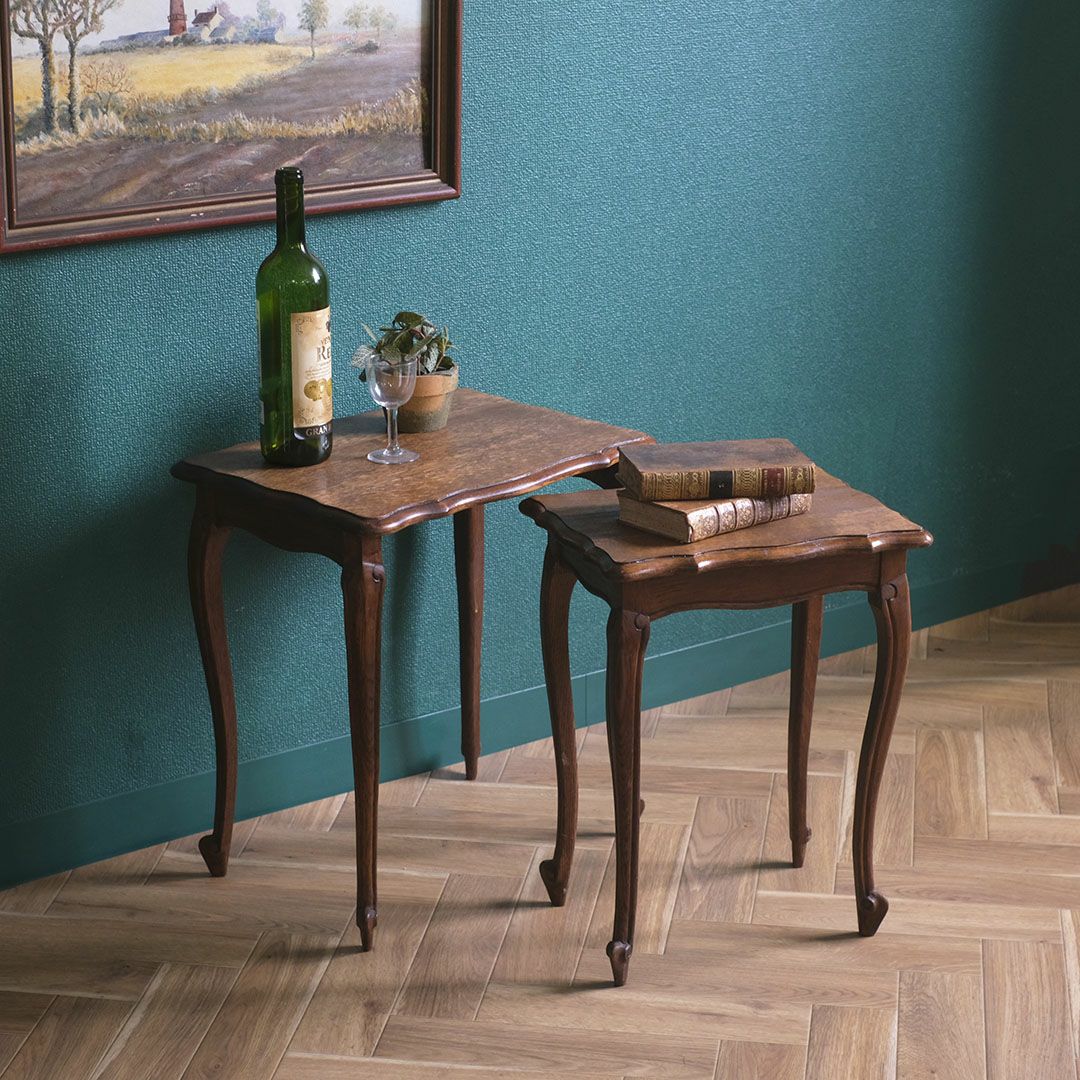 アンティークネストテーブルセット フランス サイドテーブル アンティーク家具1