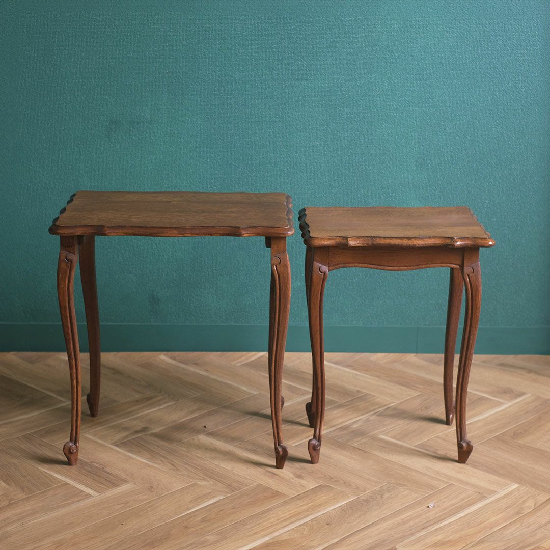 アンティークネストテーブルセット フランス サイドテーブル アンティーク家具3