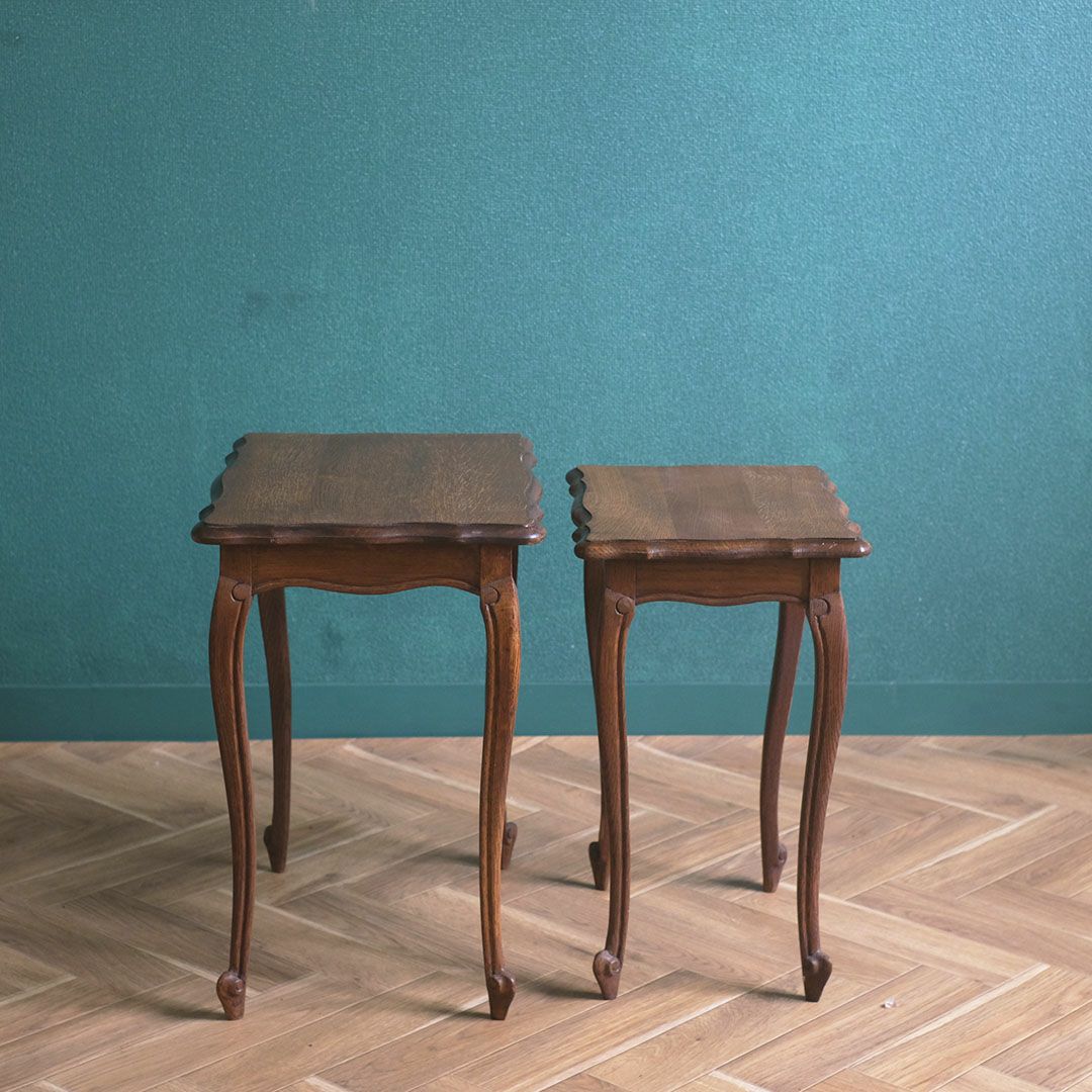 アンティークネストテーブルセット フランス サイドテーブル アンティーク家具5