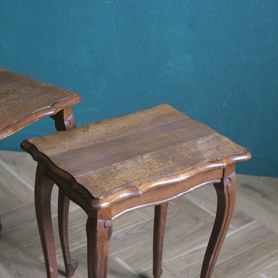 アンティークネストテーブルセット フランス サイドテーブル アンティーク家具7