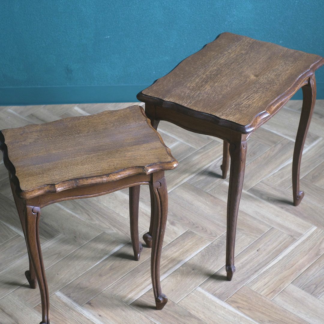 アンティークネストテーブルセット フランス サイドテーブル アンティーク家具8