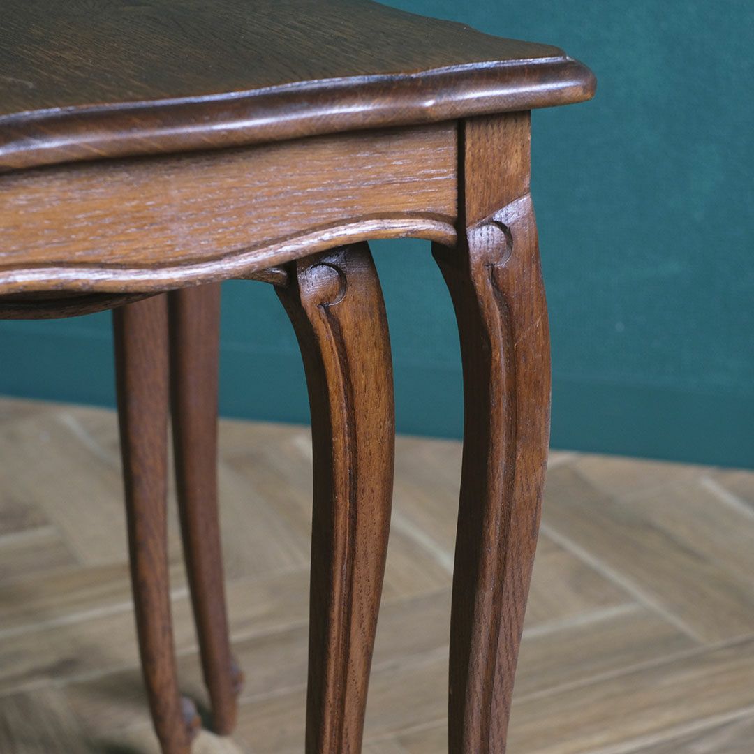 アンティークネストテーブルセット フランス サイドテーブル アンティーク家具10