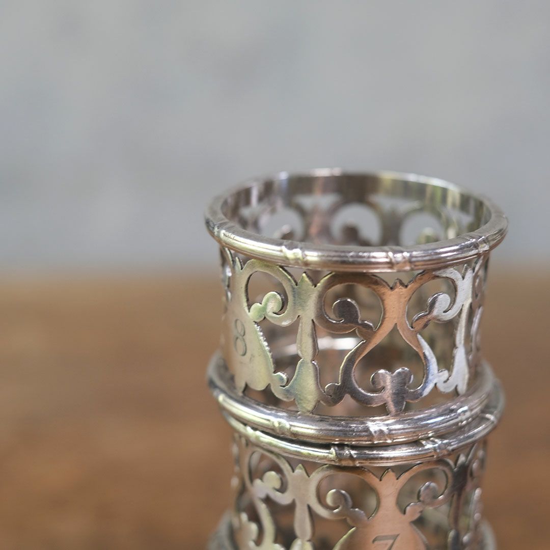 ヴィンテージナプキンリング イギリス シルバープレート 銀メッキ2