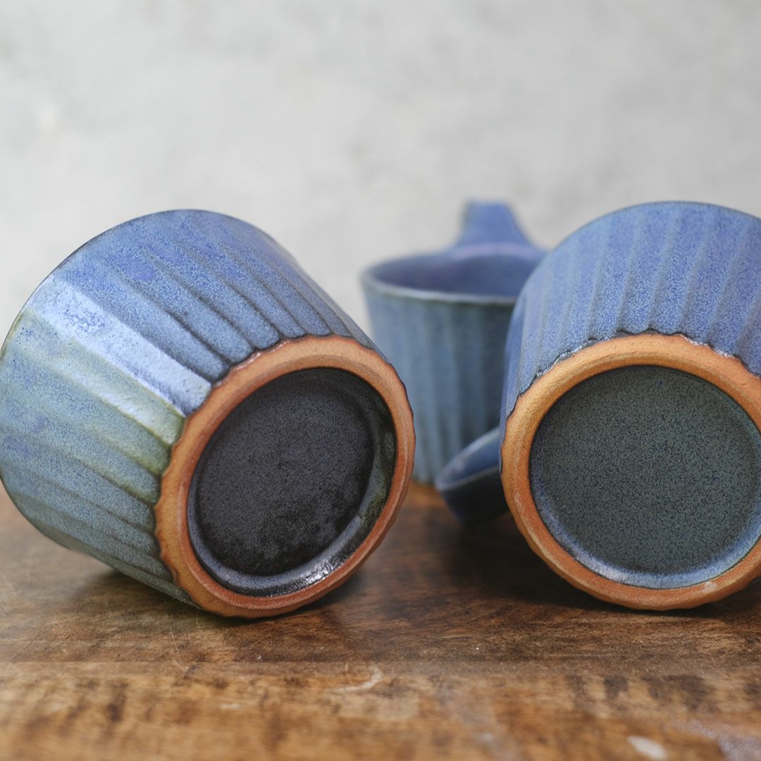 益子焼モダンマグ ディープブルー スープカップ マグカップ わかさま陶芸 若林健吾8