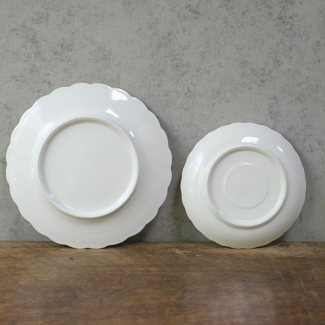 ヴィンテージティーカップトリオ ピンクローズ イギリス6