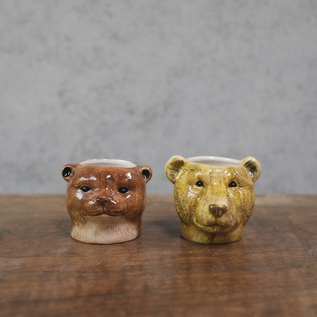 陶器の動物小物入れ3