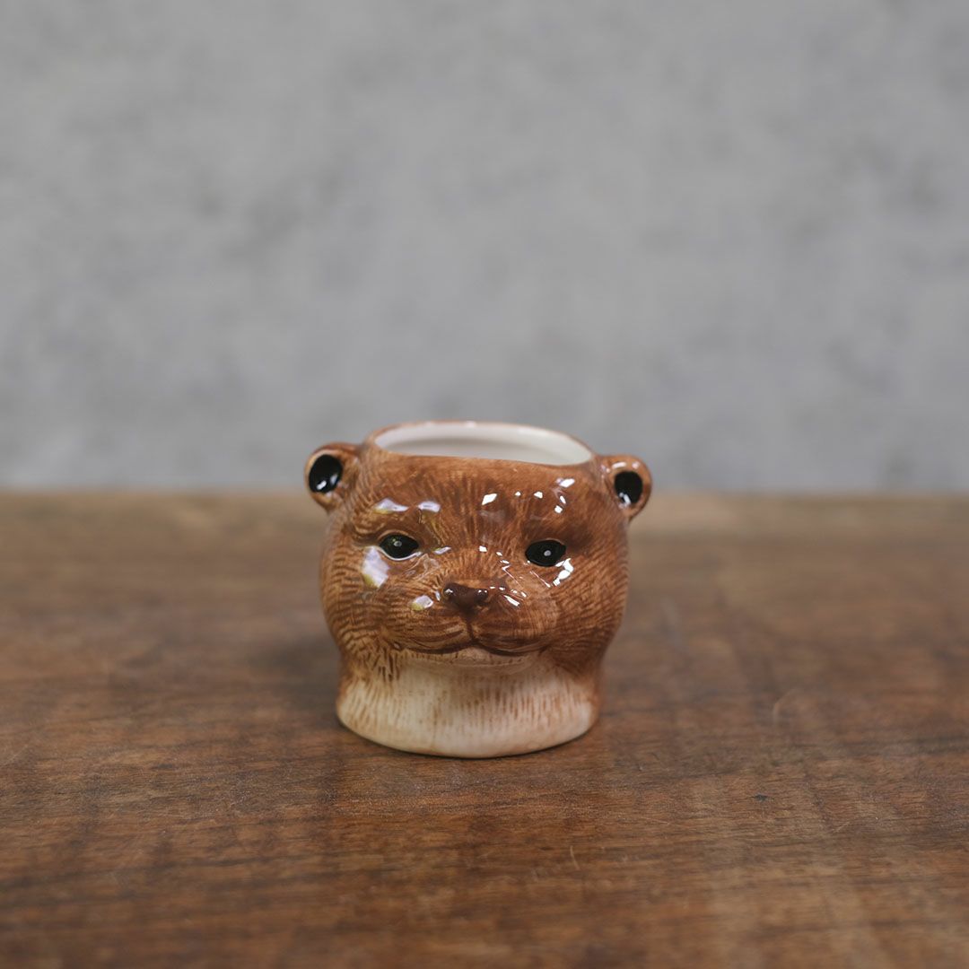 陶器の動物小物入れ5