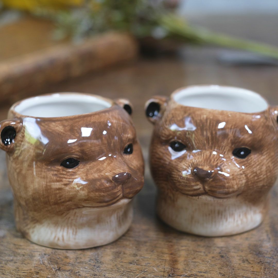 陶器の動物小物入れ11