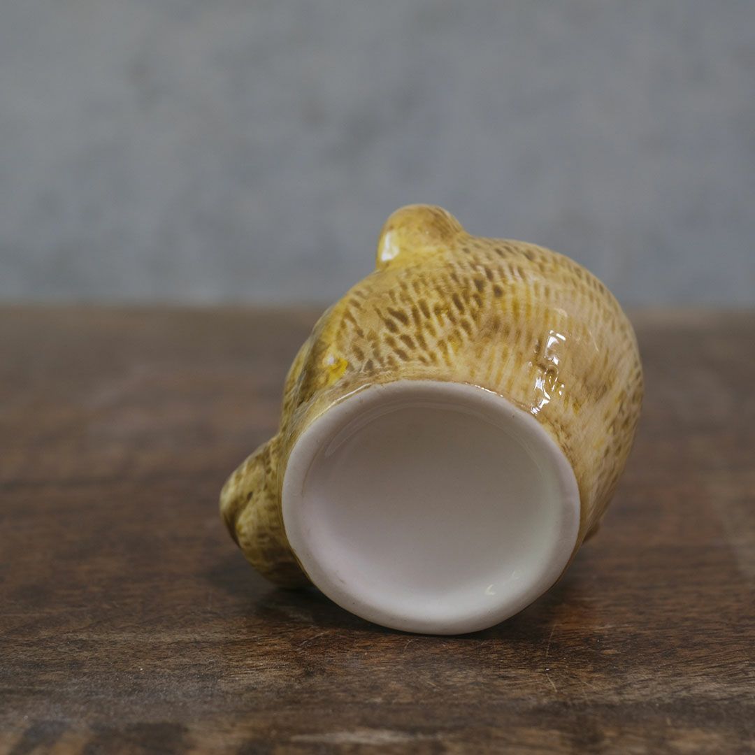陶器の動物小物入れ14
