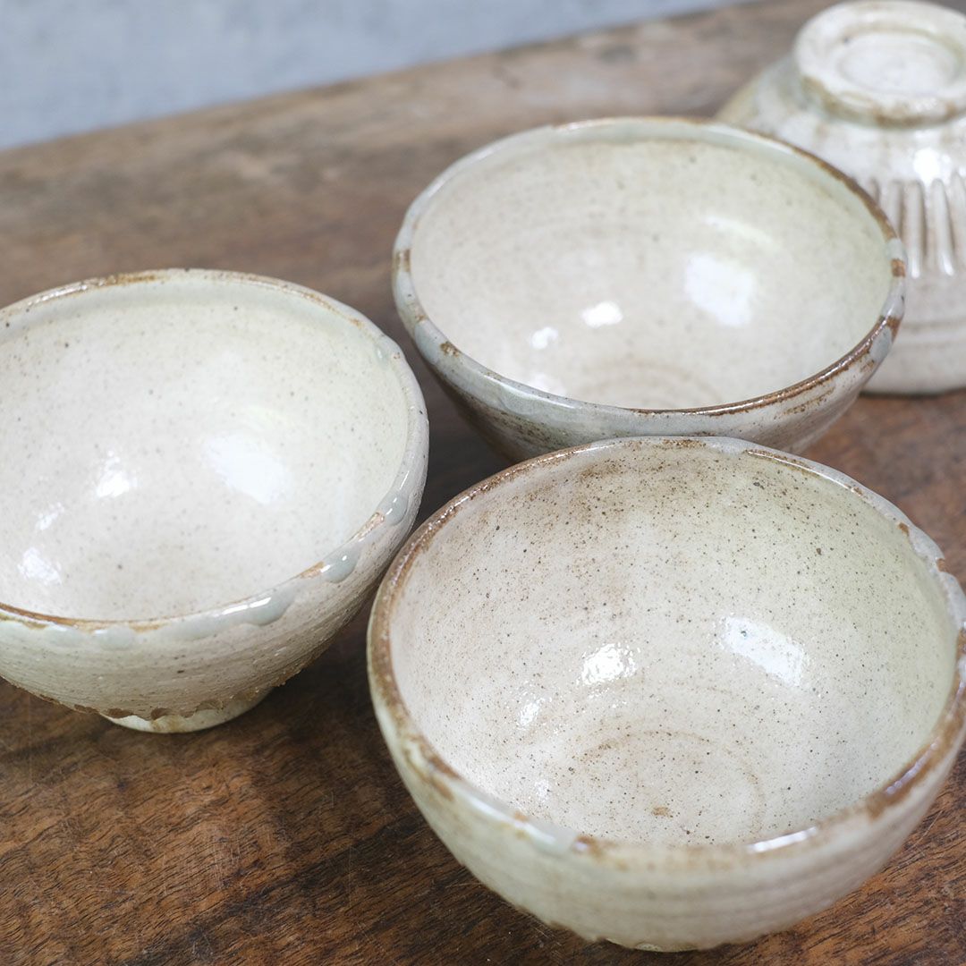 笠間焼【益子淳一】・削りめし碗/作家のうつわ ２色展開 ご飯茶碗 和食器4