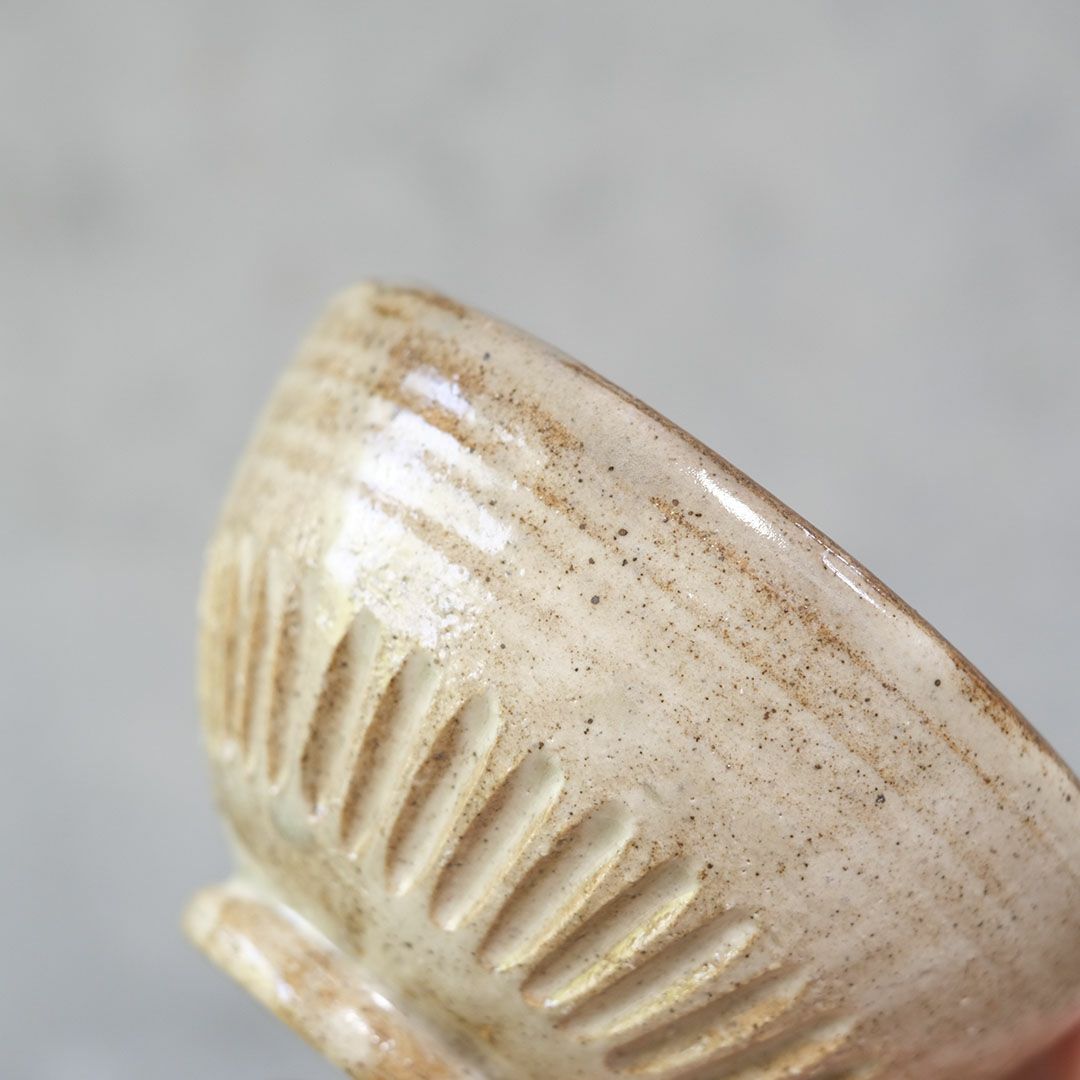 笠間焼【益子淳一】・削りめし碗/作家のうつわ ２色展開 ご飯茶碗 和食器6