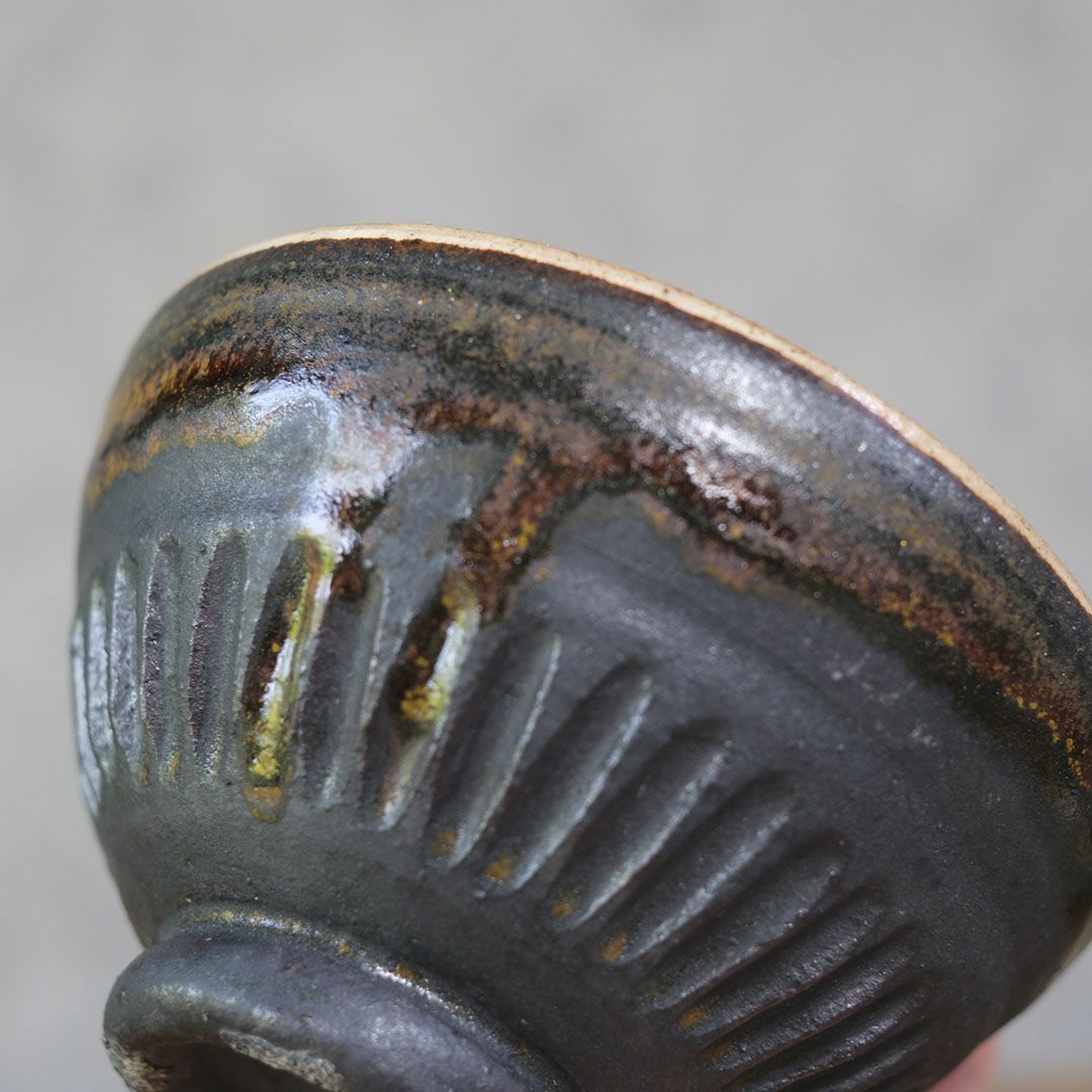 笠間焼【益子淳一】・削りめし碗/作家のうつわ ２色展開 ご飯茶碗 和食器10