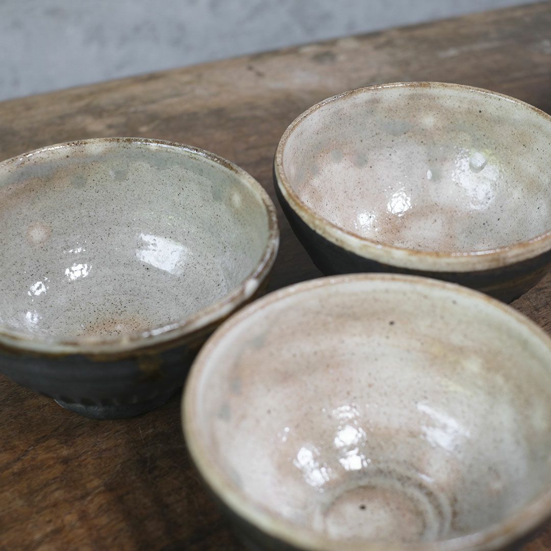 笠間焼【益子淳一】・削りめし碗/作家のうつわ ２色展開 ご飯茶碗 和食器12