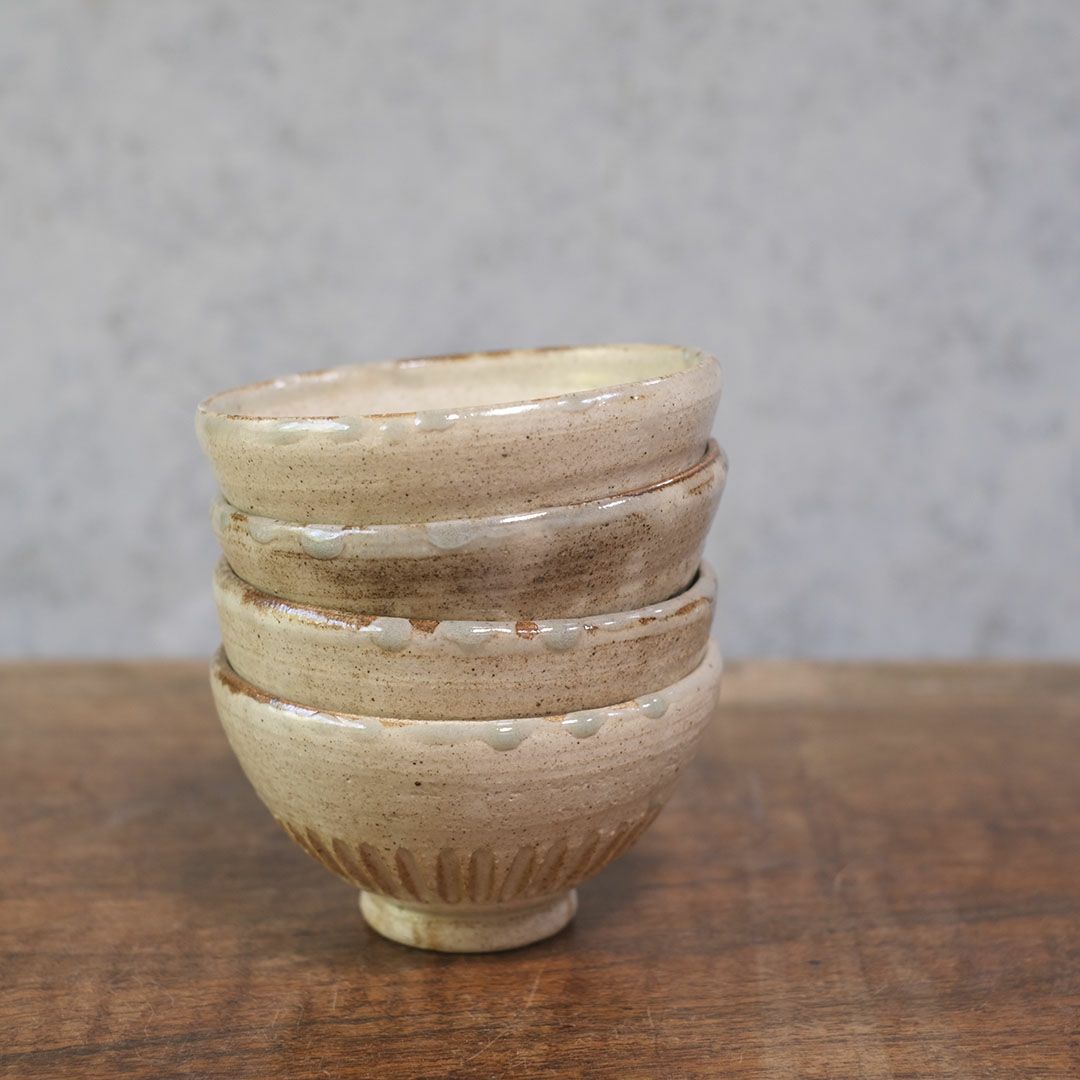 笠間焼【益子淳一】・削りめし碗/作家のうつわ ２色展開 ご飯茶碗 和食器14