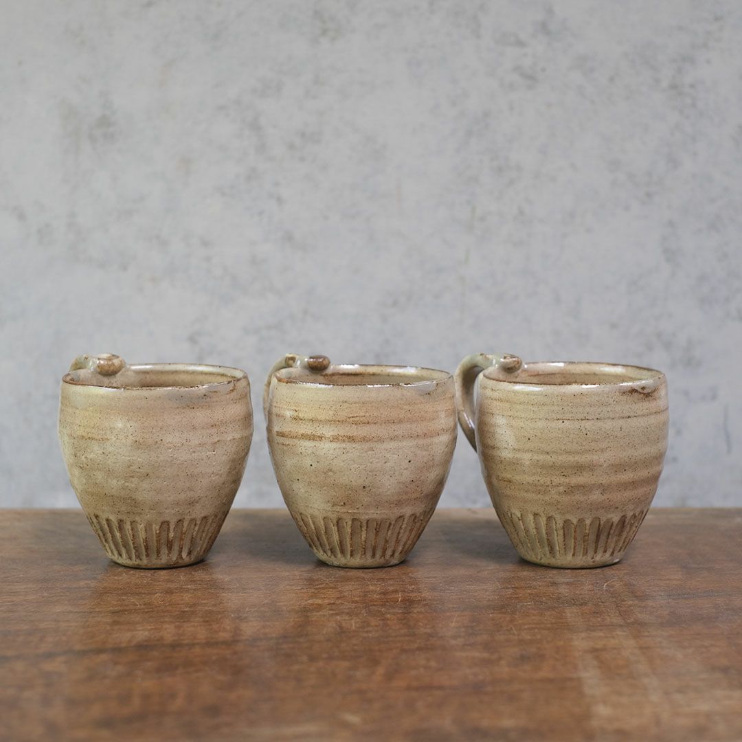  笠間焼【益子淳一】・マグカップ/作家のうつわ 粉引 和食器5