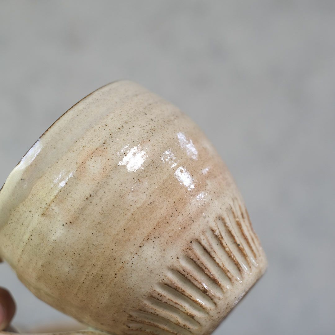  笠間焼【益子淳一】・マグカップ/作家のうつわ 粉引 和食器6