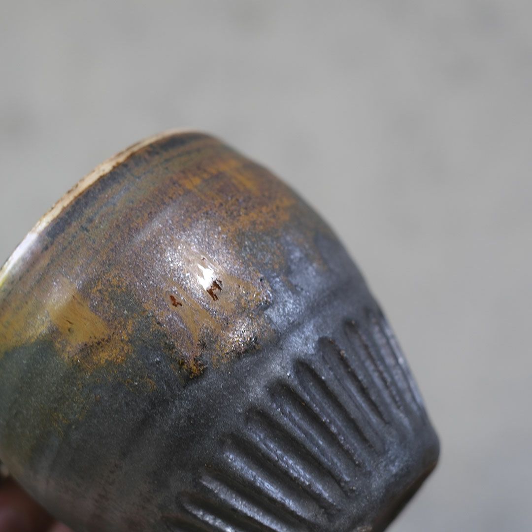 笠間焼【益子淳一】・マグカップ/作家のうつわ 鉄黒 和食器4