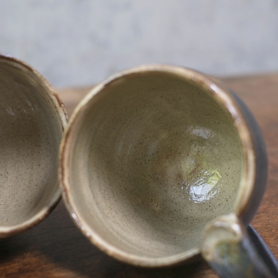 笠間焼【益子淳一】・マグカップ/作家のうつわ 鉄黒 和食器7