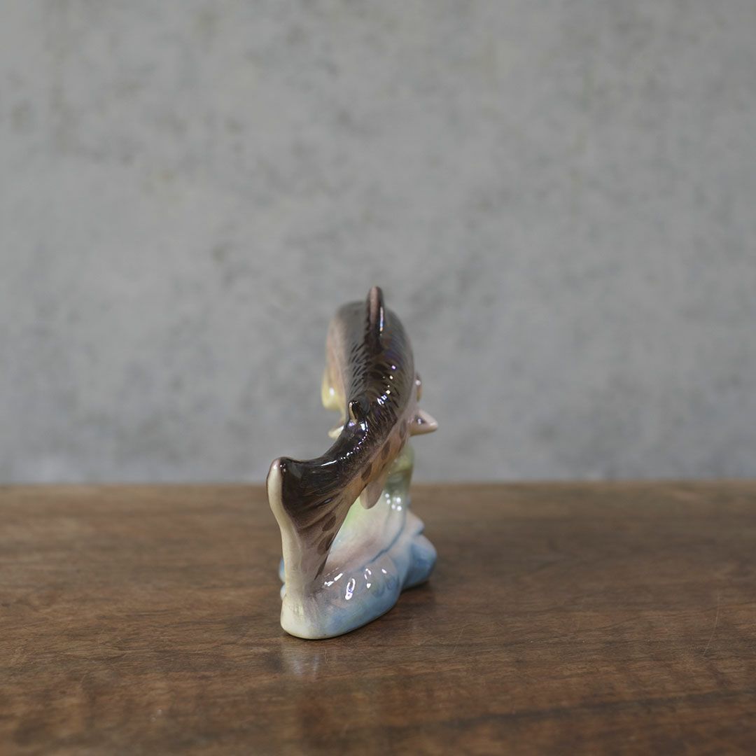 ヴィンテージ フィギュリン 魚 陶器の置物 イギリス4