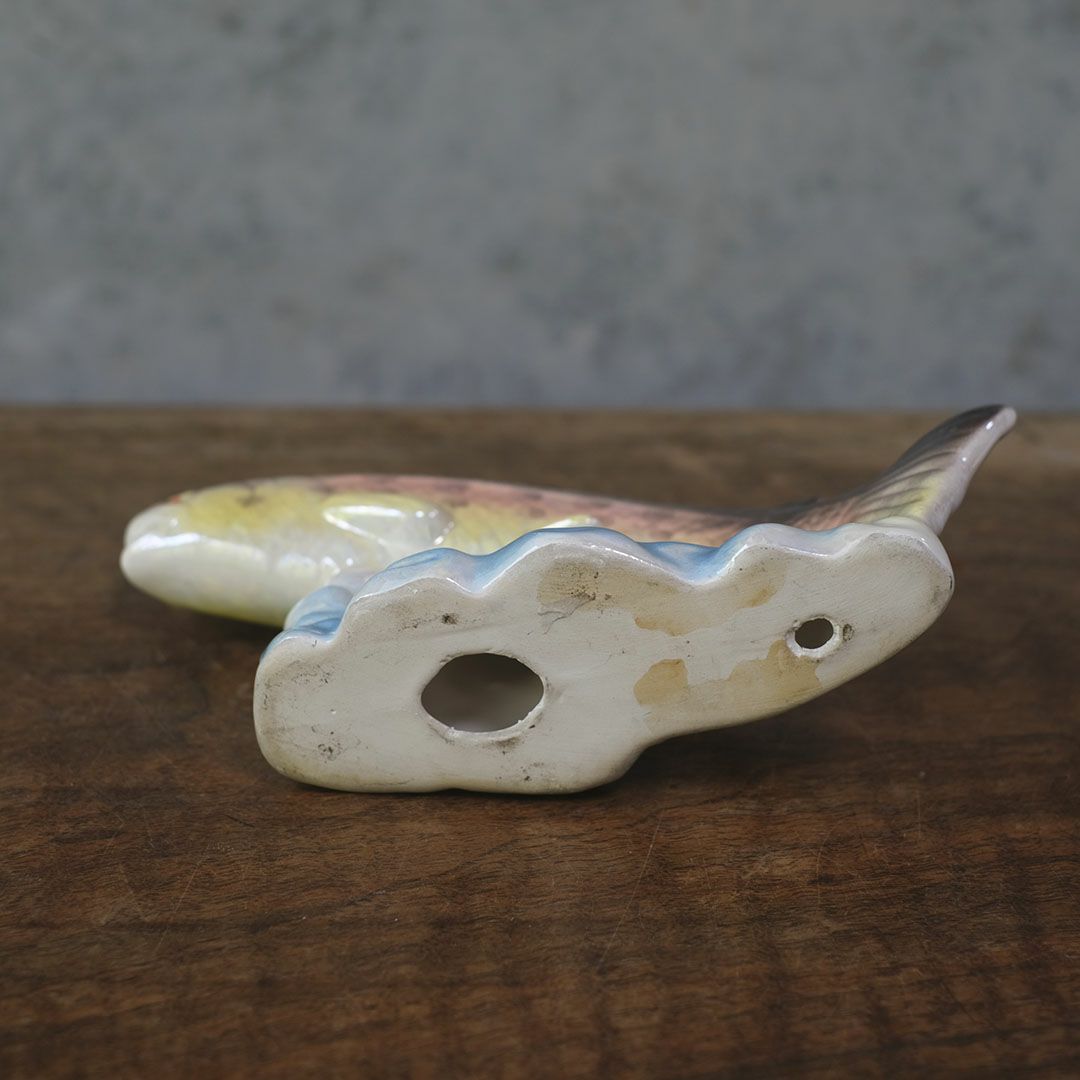 ヴィンテージ フィギュリン 魚 陶器の置物 イギリス9