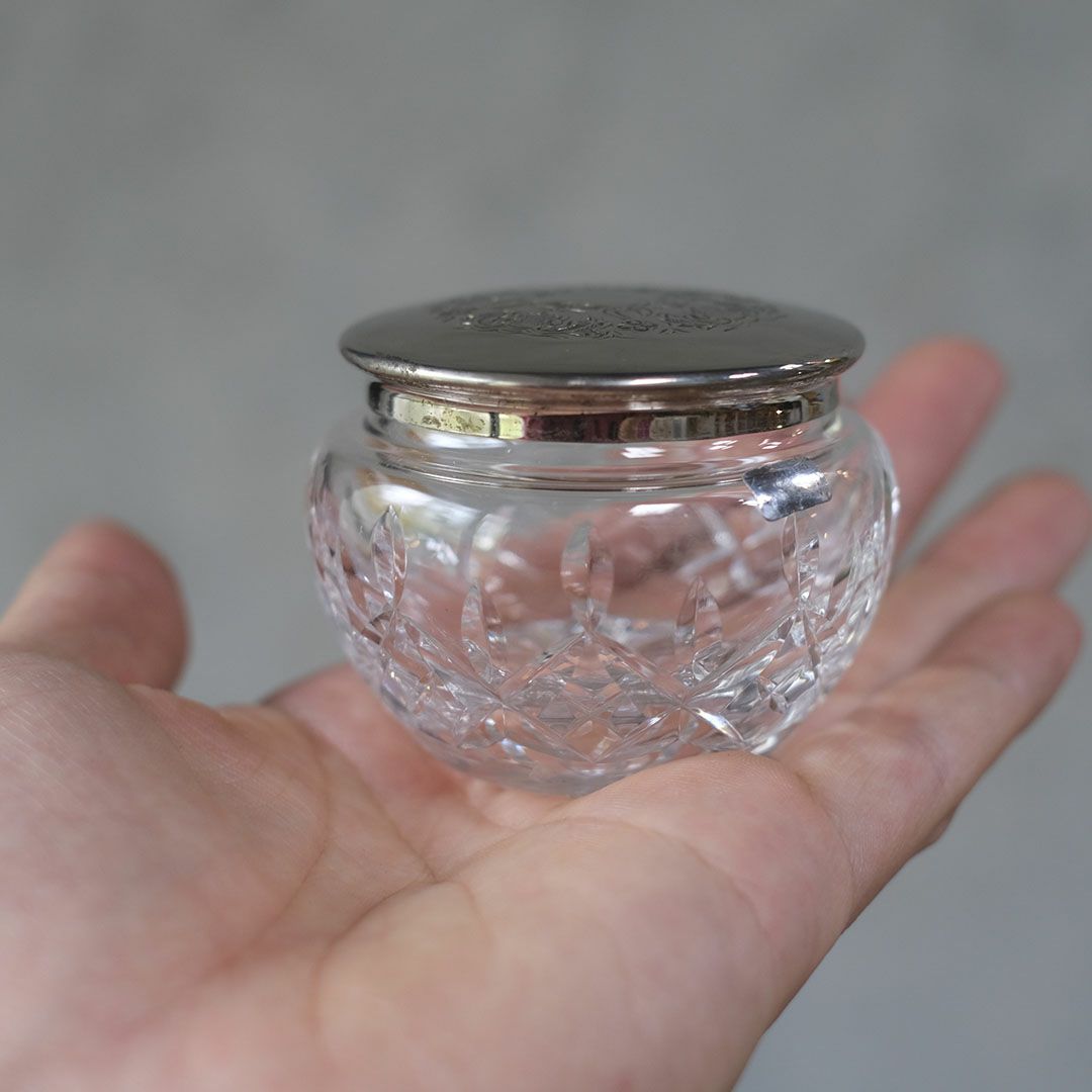 ヴィンテージ小物入れ シルバープレート イギリス2