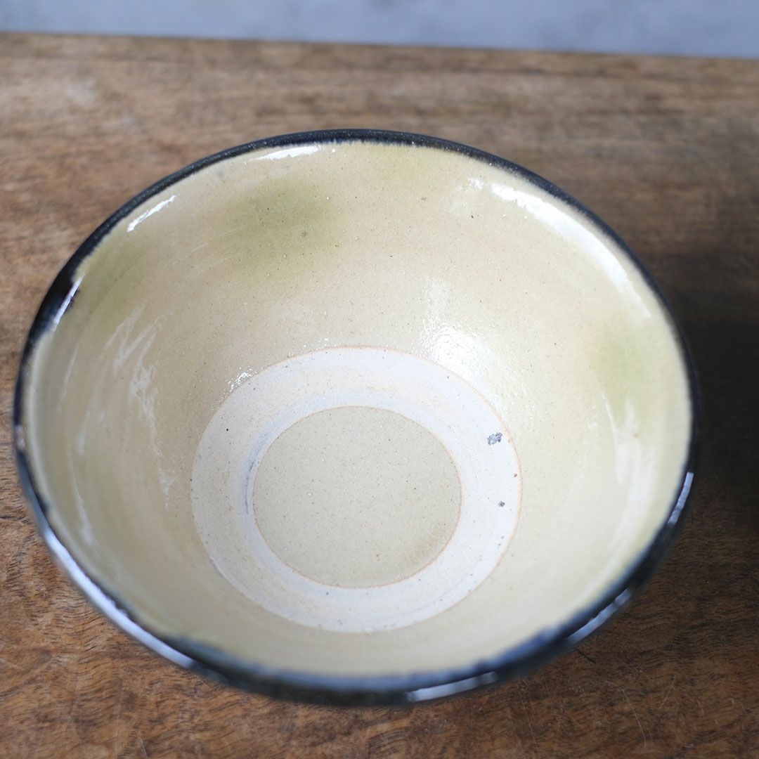 やちむん 沖縄 宮城正享 どんぶり 飯碗 青点打ち 読谷村北窯 一点物4